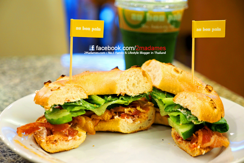 Au Bon Pain, โอ ปอง แปง, รีวิว, Review, pantip, เบเกอรี่ คาเฟ่, Bakery Café, เบเกิ้ล, Bagel, Zero Trans Fat, ซีโร่แกรมส์ ทรานส์แฟ็ต, ขนมปังเพื่อสุขภาพ