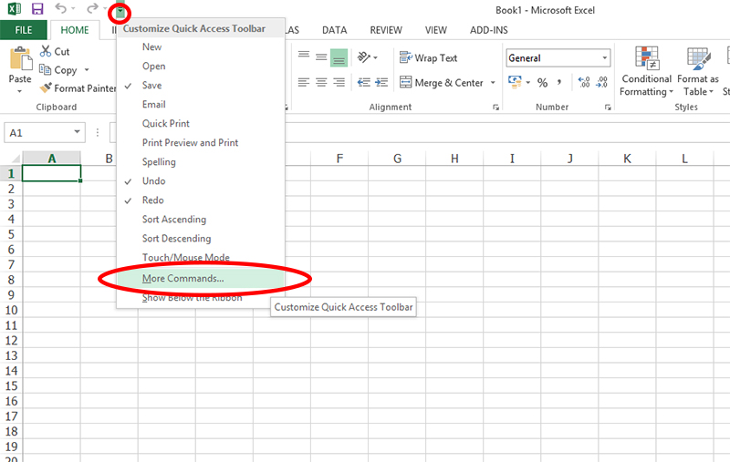 วิธีตั้งค่า Excel, วิธีการเปลี่ยน Excel ,โปรแกรมฝึกออกเสียงภาษาอังกฤษ, Application, Speak Cells on Enter, Microsoft excel